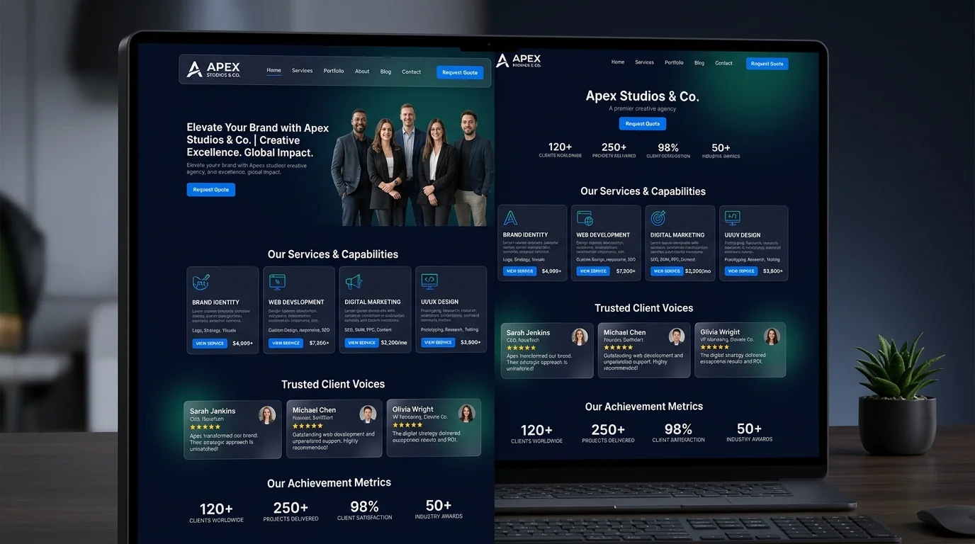 Business & Agency Portfolio Preview
